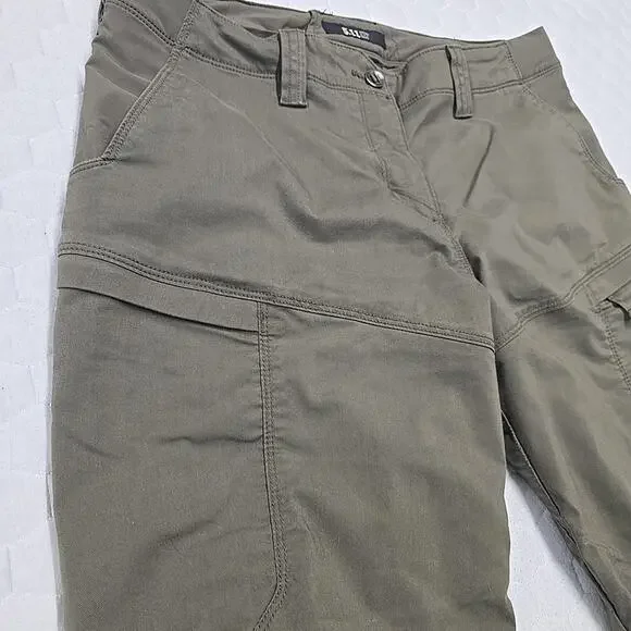 5.11 Tactical Women's Apex Cargo Pants Ranger Green Sz 14 Hiking Outdoor 64446 - Picture 3 of 14